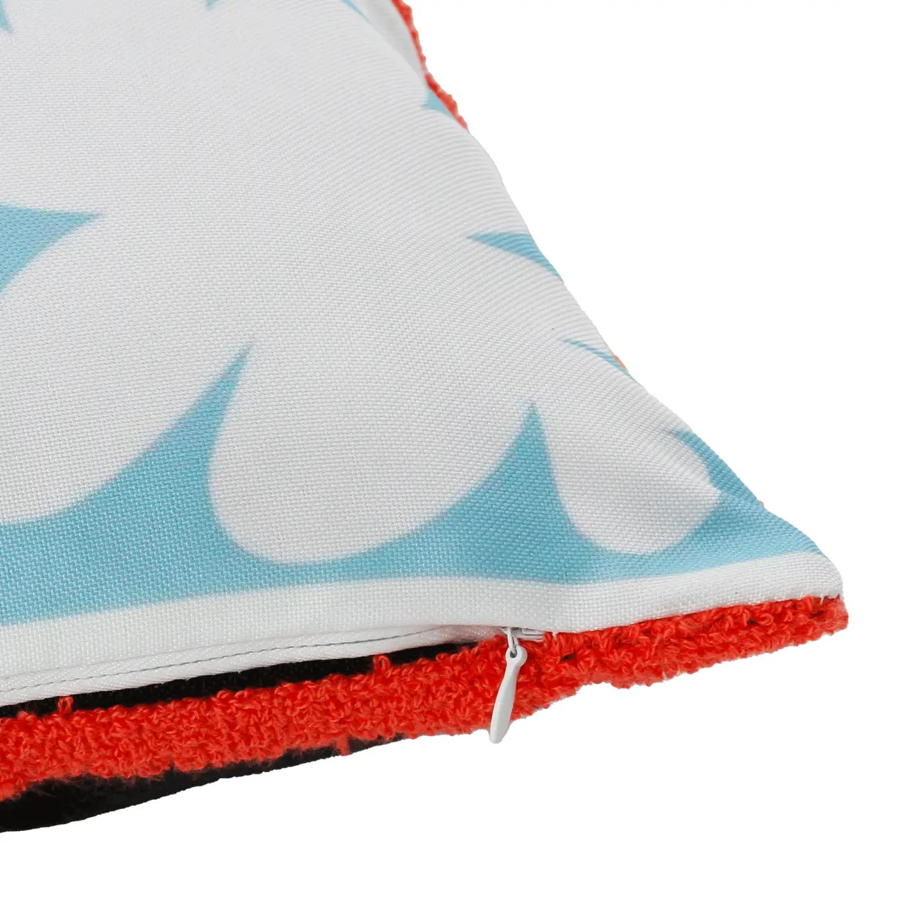 CAPA PARA ALMOFADA 45 CM X 45 CM MISTURINHA FLOR - PRETO/MULTICOR - Foto 5
