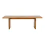 MESA DE JANTAR 2,38 M X 1,10 M PLANK - AMÊNDOA RÚSTICA - Foto 1
