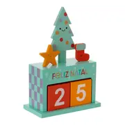 CALENDÁRIO 15 CM COLORFUN XMAS - CORES CALEIDOCOLOR - Foto 3