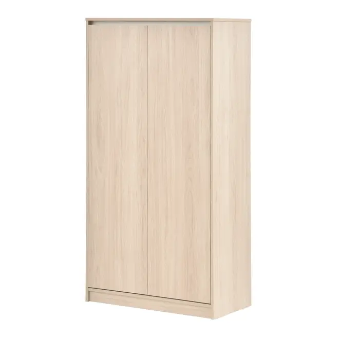 ARMÁRIO PARA ESCRITÓRIO ALTO 2 PORTAS START UP - NEW OAK/BRANCO - Foto 2