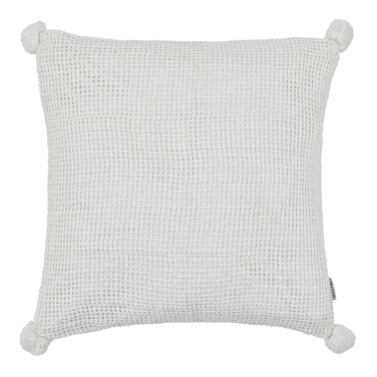 CAPA PARA ALMOFADA 45 CM X 45 CM CHANZY - OFF WHITE - Foto 1