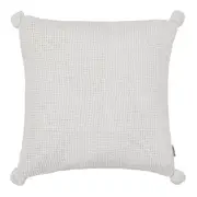 CAPA PARA ALMOFADA 45 CM X 45 CM CHANZY - OFF WHITE - Foto 1