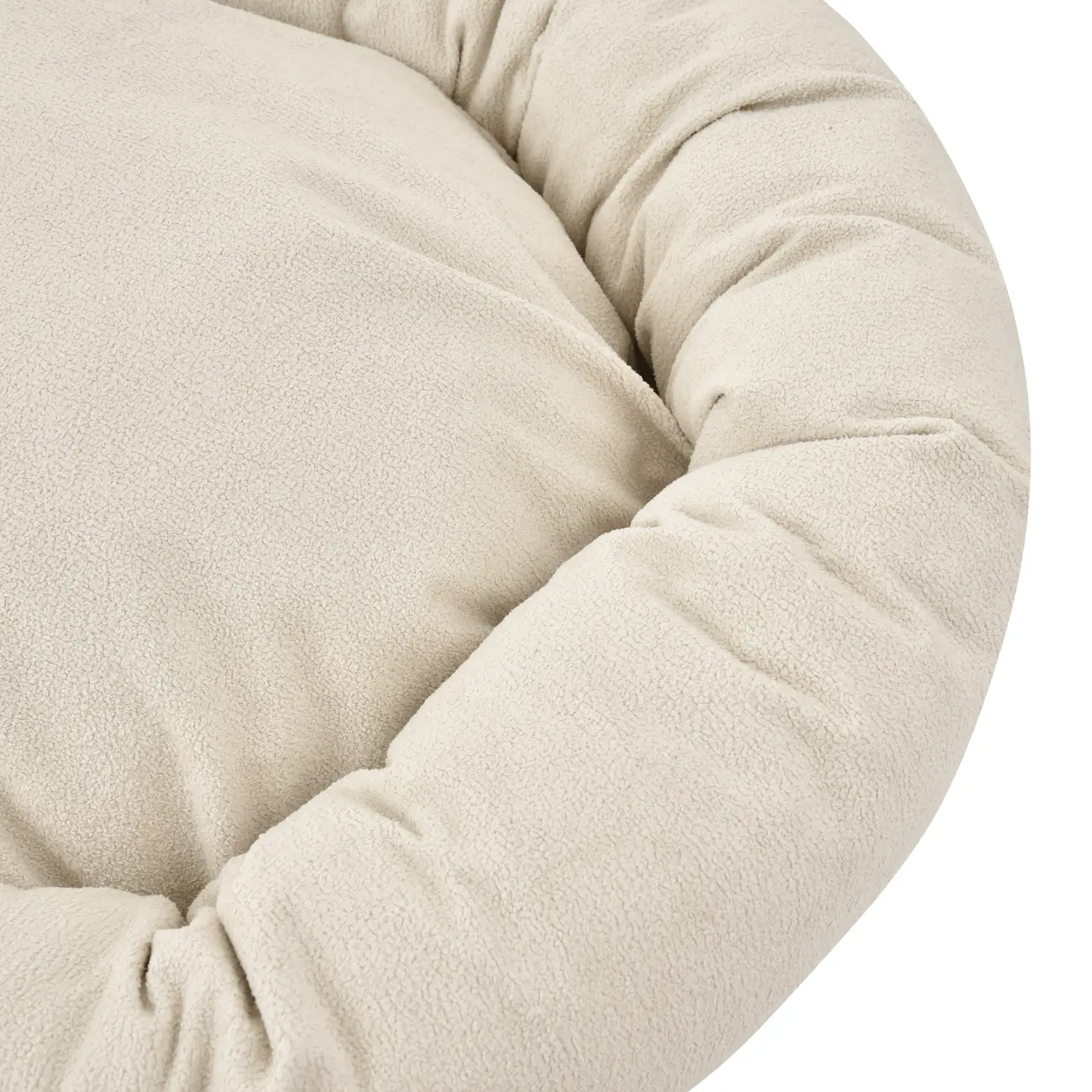 CAMA PARA PET REDONDA 70 CM X 70 CM X 16 CM CLOUD - NATURAL - Foto 4