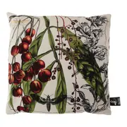 ALMOFADA 44 CM X 44 CM NATUREZA BOTÂNICA - PRETO/MULTICOR - Foto 1