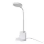 LUMINÁRIA DE MESA LED COM PORTA-CANETAS LE OFFICE - BRANCO - Foto 1