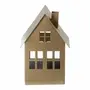 SUPORTE VELA CASA 16 CM FINE FESTIVITY - OURO - Foto 1
