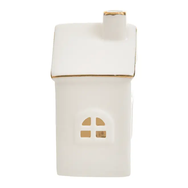 ADORNO CASINHA LED 10 CM NATAL ASTRAL - CREAM - Foto 4