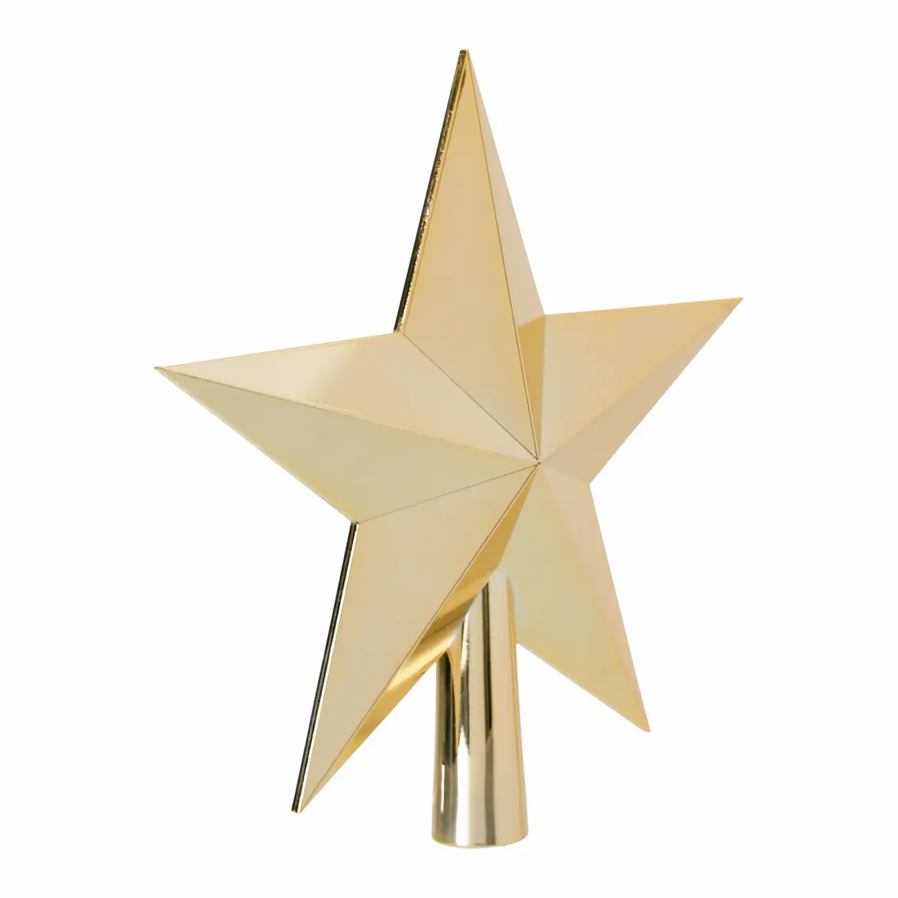 PONTEIRA ESTRELA 19 CM FINE FESTIVITY - OURO - Foto 3