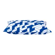 FRONHA 50 CM X 70 CM MAZE - AZUL COBALTO/BRANCO - Foto 2