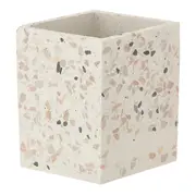 ORGANIZADOR DE BANCADA 8 CM X 8 CM TERRAZZO - BRANCO/KONKRET - Foto 2