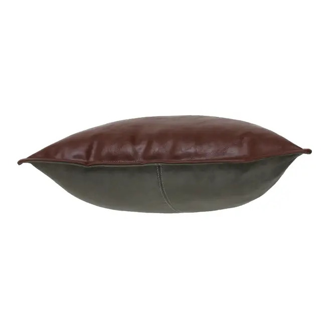 ALMOFADA 50 CM X 50 CM DRESSAGE - TANINO/LODEN GREEN - Foto 3