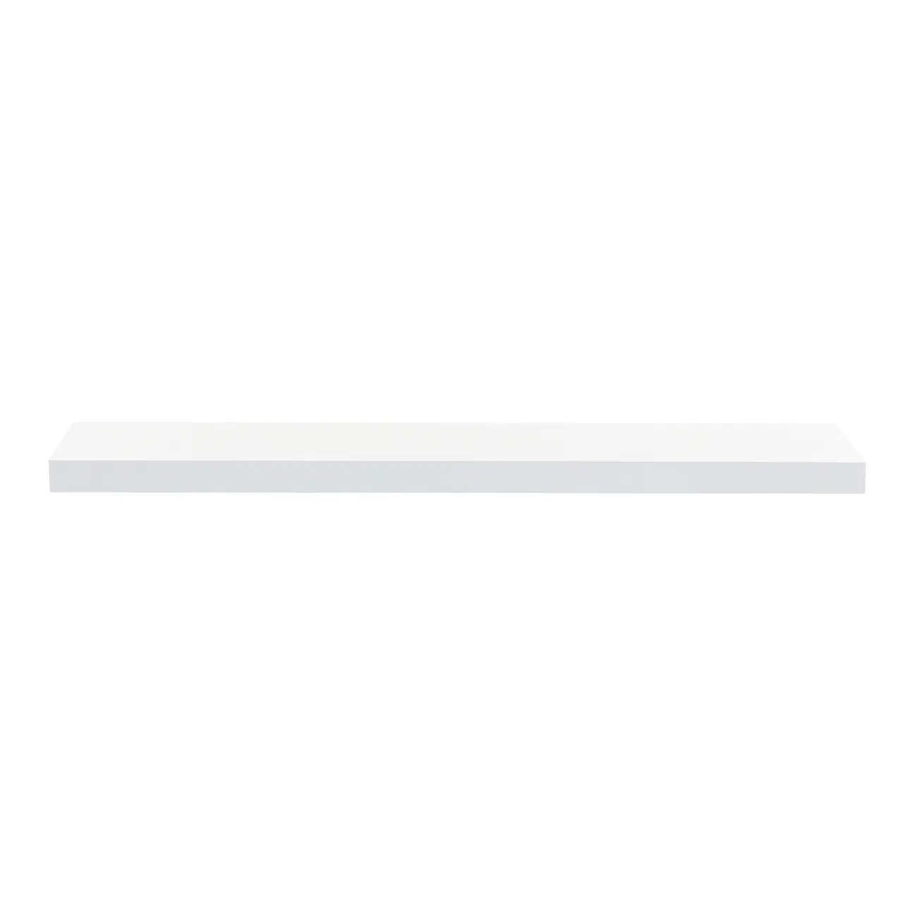 PRATELEIRA 4 CM X 1 M X 25 CM BALANCE - BRANCO - Foto 1