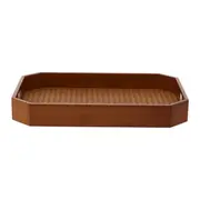BANDEJA COM PALHINHA 38 CM X 26 CM ACÁCIA - ACÁCIA - Foto 5