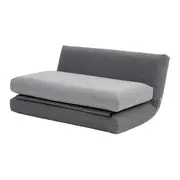 SOFÁ-CAMA 2 LUGARES LANCE DUPLO - KONKRET/ESTANHO - Foto 5