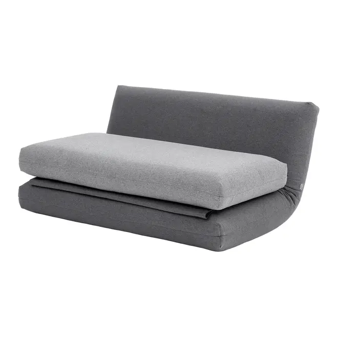 SOFÁ-CAMA 2 LUGARES LANCE DUPLO - KONKRET/ESTANHO - Foto 5