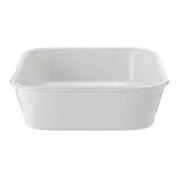 TRAVESSA REFRATÁRIA 29 CM X 21 CM THEVY - BRANCO/BRANCO - Foto 3