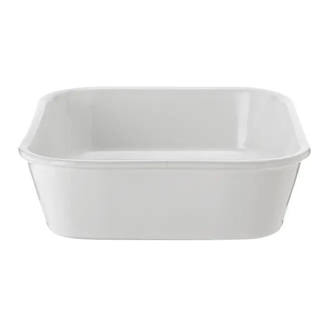 TRAVESSA REFRATÁRIA 29 CM X 21 CM THEVY - BRANCO/BRANCO - Foto 3