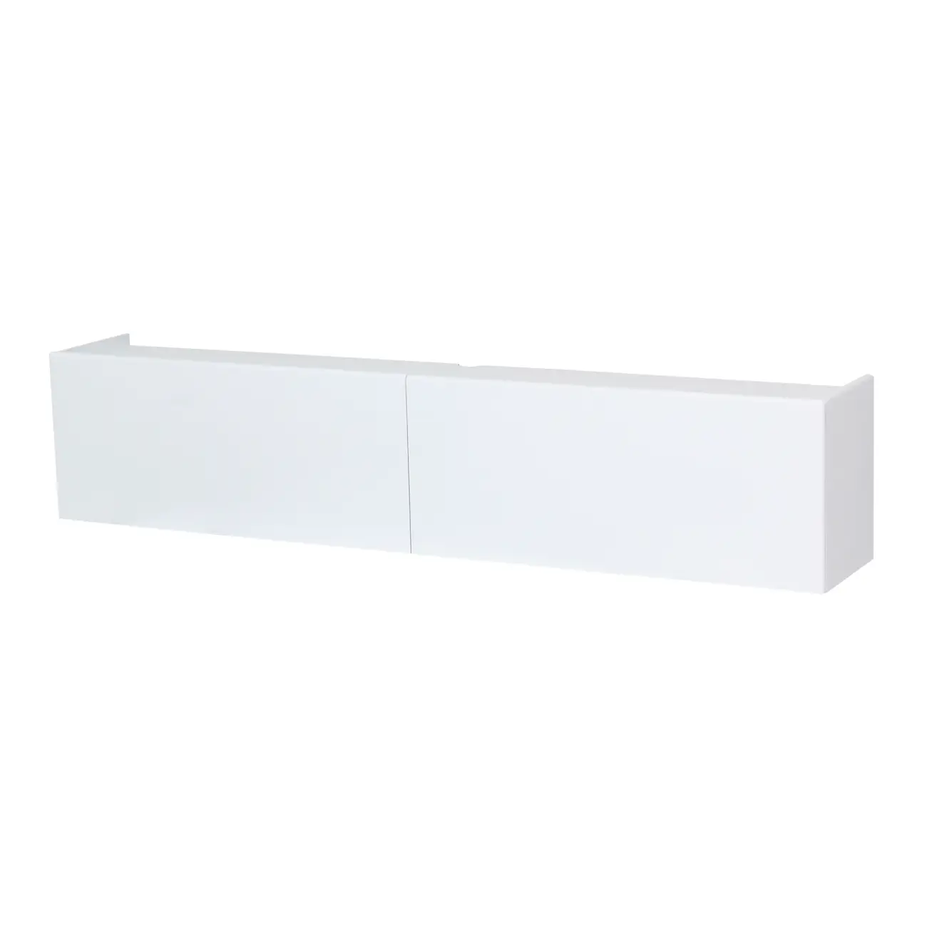 RACK SUSPENSO 2 PORTAS BASCULANTE 1,63 M X 28 CM FIT IN - BRANCO - Foto 4