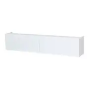 RACK SUSPENSO 2 PORTAS BASCULANTE 1,63 M X 28 CM FIT IN - BRANCO - Foto 4