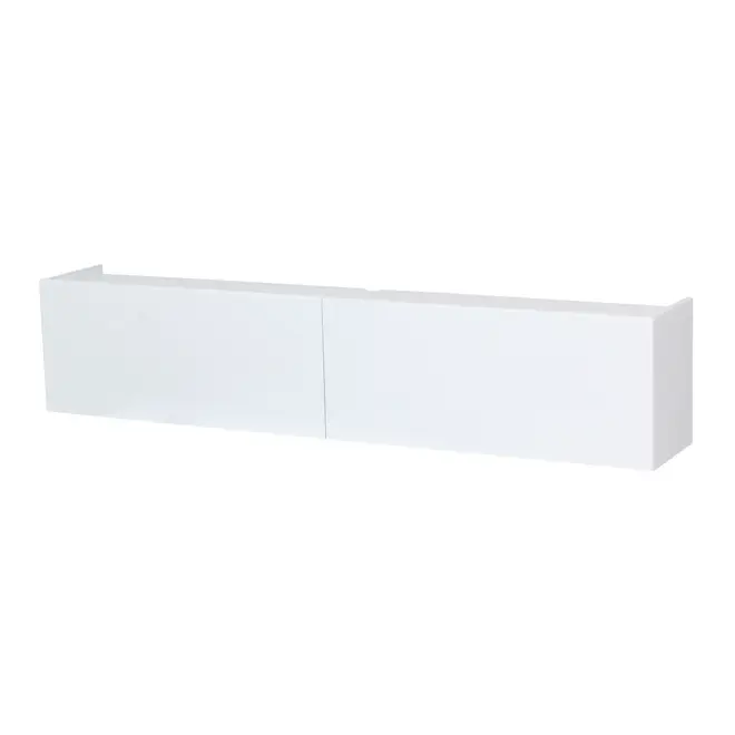 RACK SUSPENSO 2 PORTAS BASCULANTE 1,63 M X 28 CM FIT IN - BRANCO - Foto 4