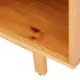 BUFFET 2 PORTAS DE CORRER COM PALHINHA 1,40 M X 40 CM PALHANDI - AMÊNDOA/NATURAL - Foto 11