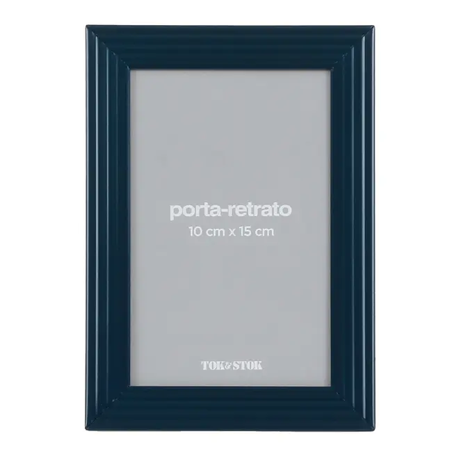 PORTA-RETRATO 10 CM X 15 CM STILLNESS - GALAXY BLUE - Foto 1