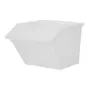 CAIXA EMPILHÁVEL 41 CM X 28 CM PLUS - BRANCO TRANSLUCIDO - Foto 2
