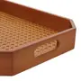 BANDEJA COM PALHINHA 38 CM X 26 CM ACÁCIA - ACÁCIA - Foto 8