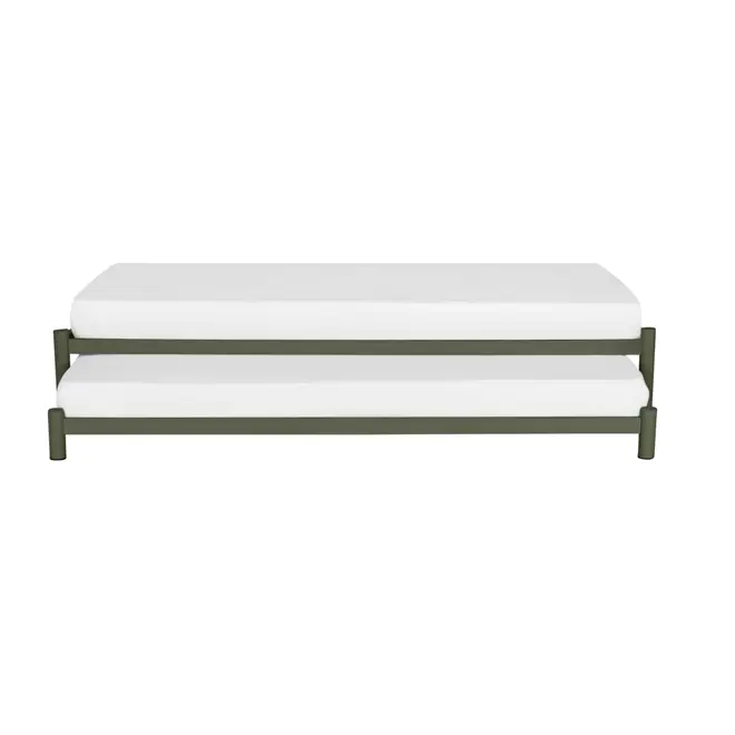 CAMA DE SOLTEIRO 88 C/CAMA INF 78 FLAT - MUSGO/MUSGO - Foto 29