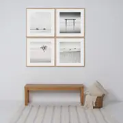 QUADRO SIGNS OF LIFE II 60 CM X 60 CM - CINZA/NOZES - Foto 2