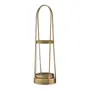 LANTERNA 43 CM CANDLELIGTH - OURO/INCOLOR - Foto 2