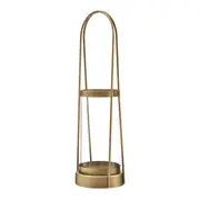 LANTERNA 43 CM CANDLELIGTH - OURO/INCOLOR - Foto 2
