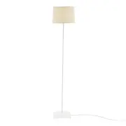 LUMINÁRIA DE CHÃO ALINE C/CÚPULA K - BRANCO PROVENCE/NATURAL - Foto 1