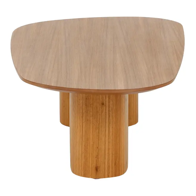 MESA DE CENTRO 1,34 M X 66 CM ORGANIC - FREIJÓ/FREIJÓ - Foto 3
