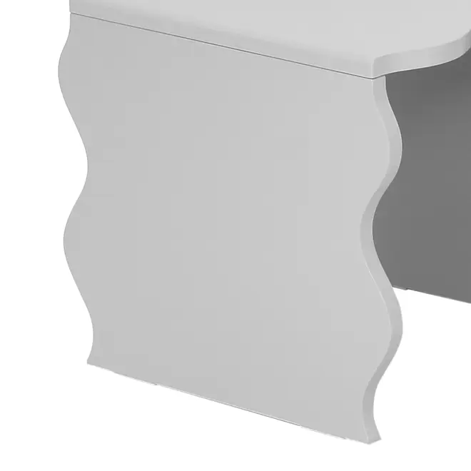 MESA LATERAL CONJUNTO COM 2 PEÇAS BLOBS - FLANDRES/SORBET DE MANGA - Foto 15