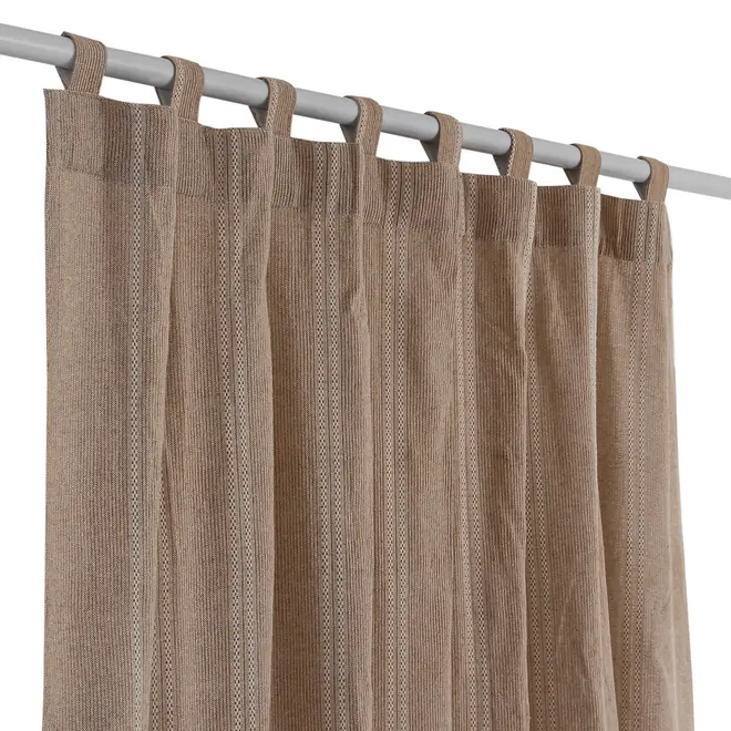 CORTINA 2 PEÇAS 1,50 M X 2,40 M MIST - NATURAL/CANELA DO CEILÃO - Foto 2
