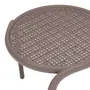 MESA LATERAL REDONDA 44 CM EMPILHÁVEL SNAPPER - ARGILA - Foto 5