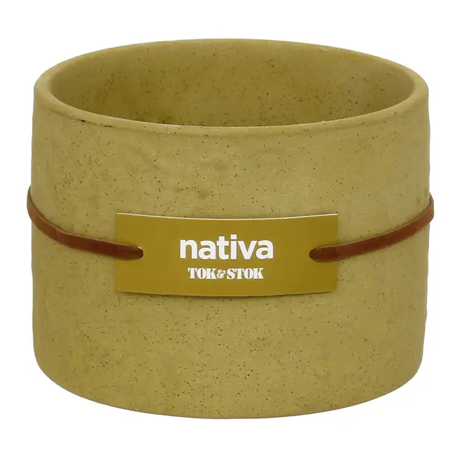 VELA POTE 11 CM NATIVA - ERVA MATE/ERVA MATE - Foto 1