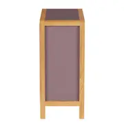 CÔMODA 4 GAVETAS 90 CM X 45 CM KANT - RUBY MOCHA/AMÊNDOA - Foto 30