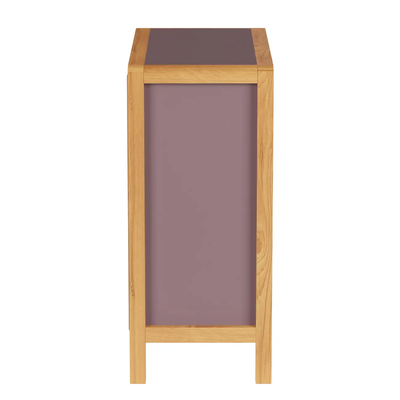 CÔMODA 4 GAVETAS 90 CM X 45 CM KANT - RUBY MOCHA/AMÊNDOA - Foto 30