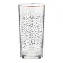 COPO LONG DRINK 300 ML HIPFIX POINT - INCOLOR/OURO - Foto 1