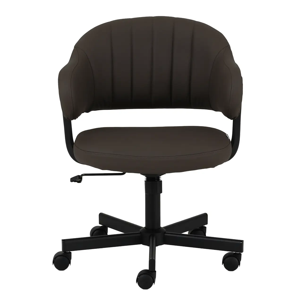 CADEIRA HOME OFFICE BICORNE - PRETO/RHINOCERONTE - Foto 2