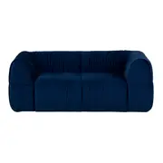 SOFÁ 2 LUGARES TUFTY - GALAXY BLUE - Foto 1