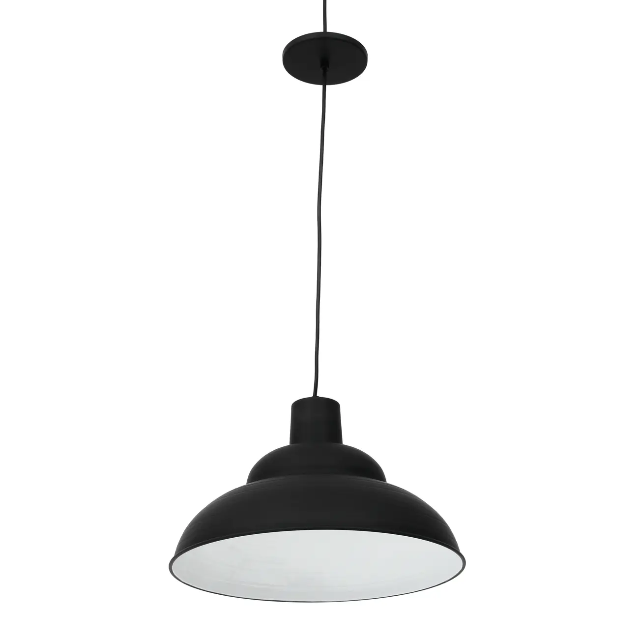 LUMINÁRIA DE TETO ARGOS - PRETO/BRANCO - Foto 3