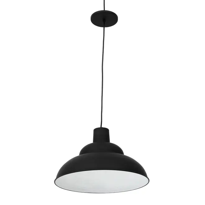 LUMINÁRIA DE TETO ARGOS - PRETO/BRANCO - Foto 3