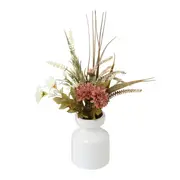 ARRANJO FLEURS - BRANCO/MALVA - Foto 2