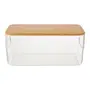 CAIXA 12 CM X 28 CM X 19 CM BAMBOO PRATIC - INCOLOR/BAMBU - Foto 1