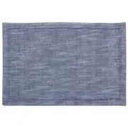 LUGAR AMERICANO TECIDO 48 CM X 33 CM RAYADO - AZUL - Foto 1