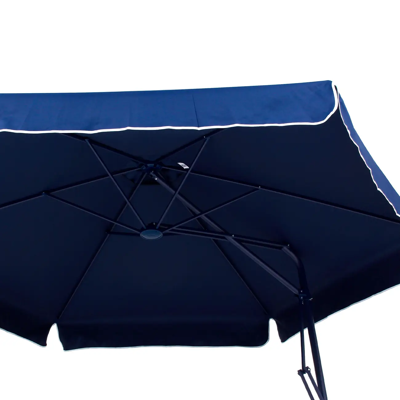OMBRELONE LATERAL REDONDO 3 M ASIDE - AZUL ESCURO/AZUL ESCURO - Foto 5