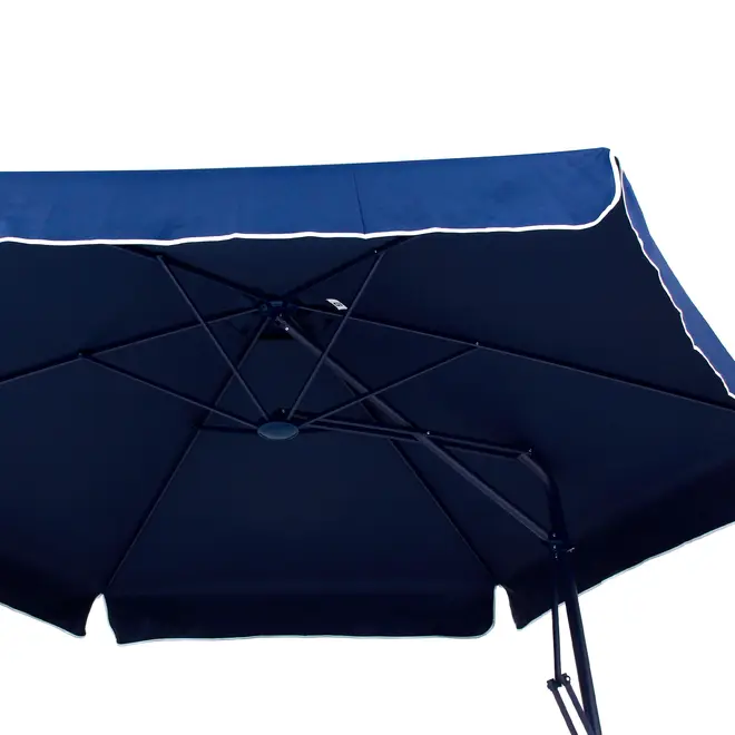 OMBRELONE LATERAL REDONDO 3 M ASIDE - AZUL ESCURO/AZUL ESCURO - Foto 5